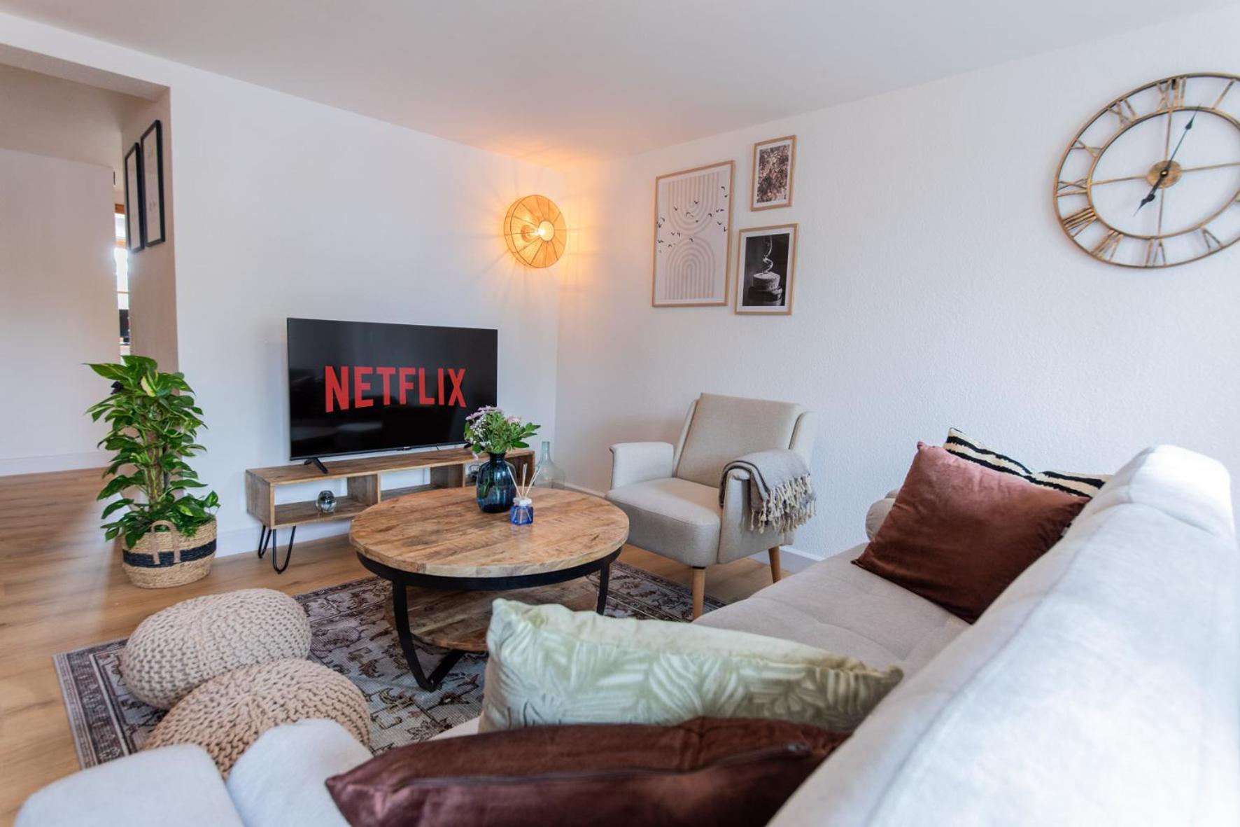 Cozy I Hochwertig Eingerichtet Netflix Parkplatz Nespresso Daire Longkamp Dış mekan fotoğraf